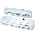 TFI Racing Valve Covers Chrome Chevrolet BB 396-502 Low Baffled-pr