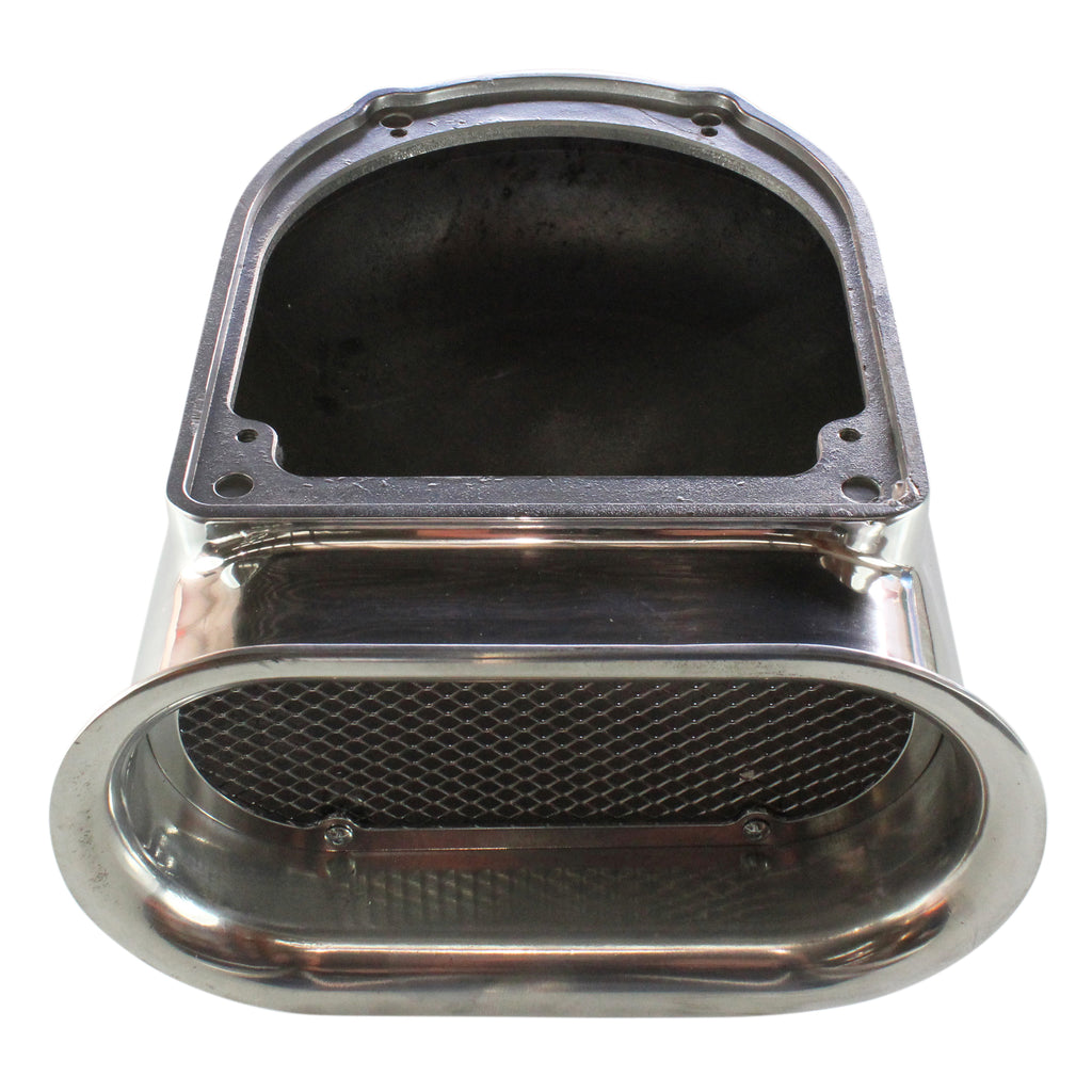 TFI Racing Scoop Short (Hilborn Style) Polished 5 Finned Alloy 13-1/2" Long