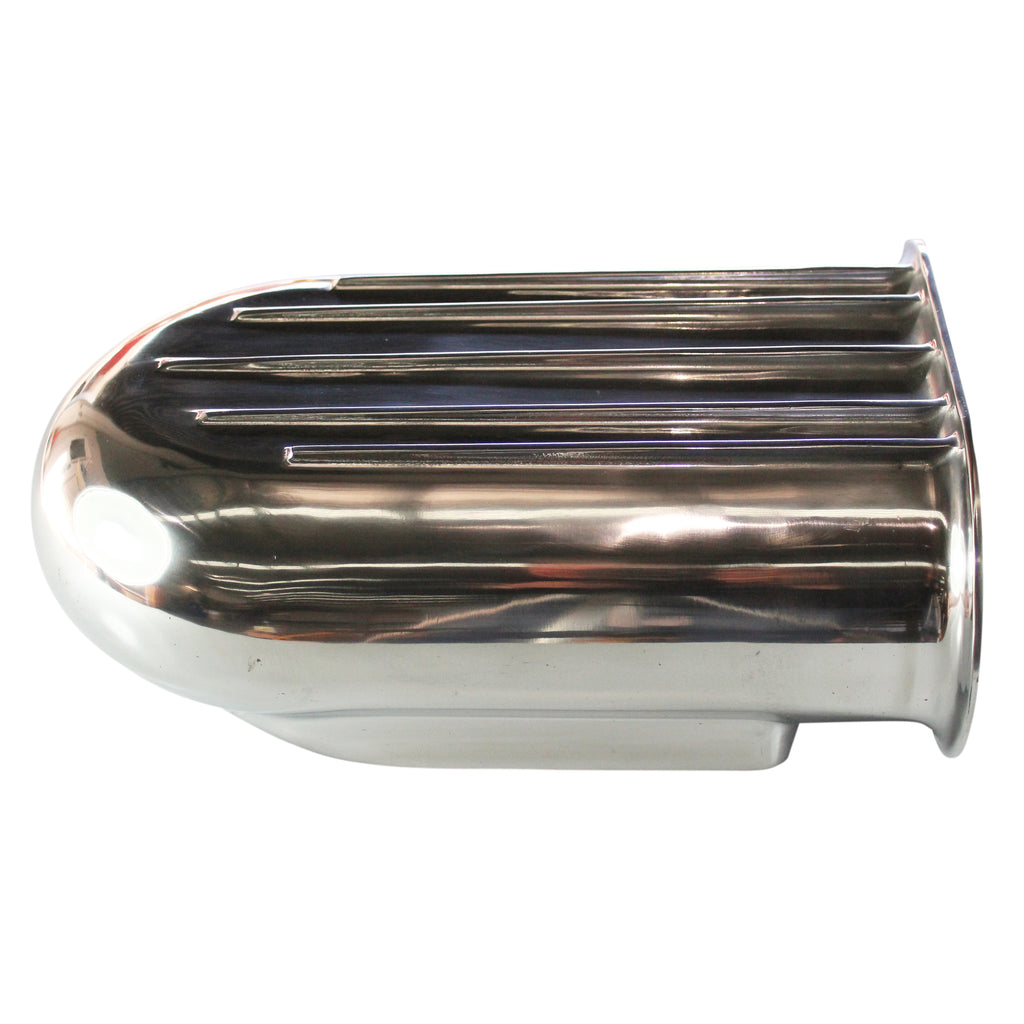 TFI Racing Scoop Short (Hilborn Style) Polished 5 Finned Alloy 13-1/2" Long