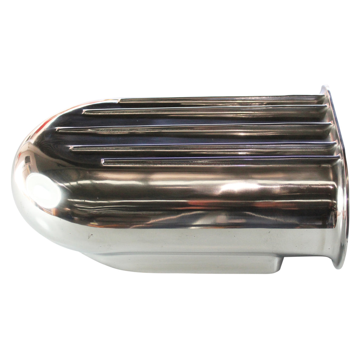 TFI Racing Scoop Short (Hilborn Style) Polished 5 Finned Alloy 13-1/2" Long