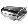 TFI Racing Scoop Short (Hilborn Style) Polished Full Finned Alloy 13-1/2" Long