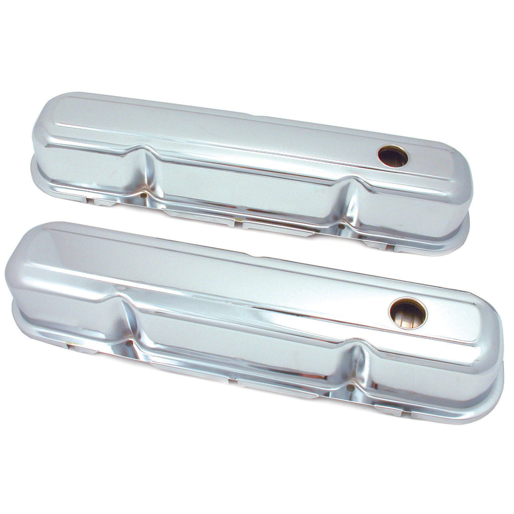 TFI Racing Valve Covers Chrysler SB V8 273-318-340-360 OEM Height Baffled-pr