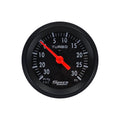 Speco 2" Mechanical 30 Hg to 30 PSI Boost Gauge - Black Dial Black Bezel