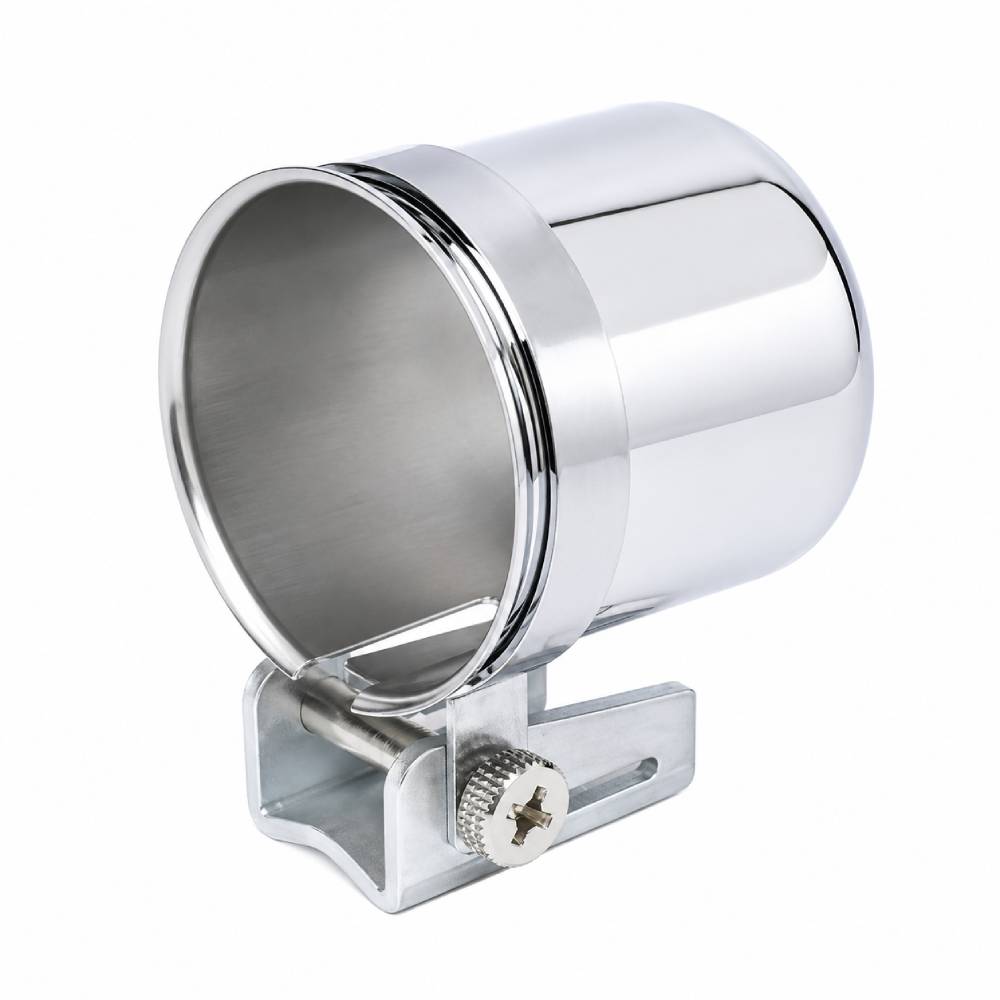 Speco 2-5/8" Clamp Type Gauge Pod - Chrome Steel