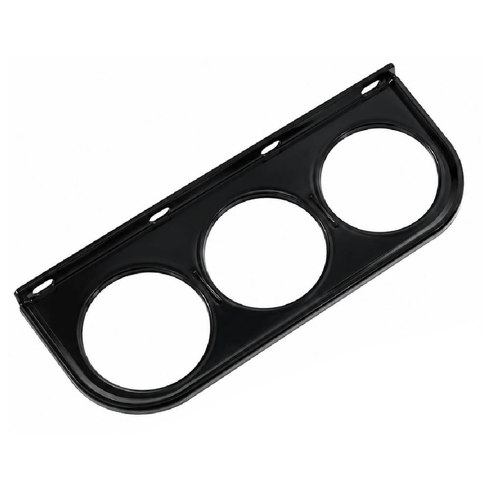 Speco 2" Triple Gauge Mounting Panel - Black