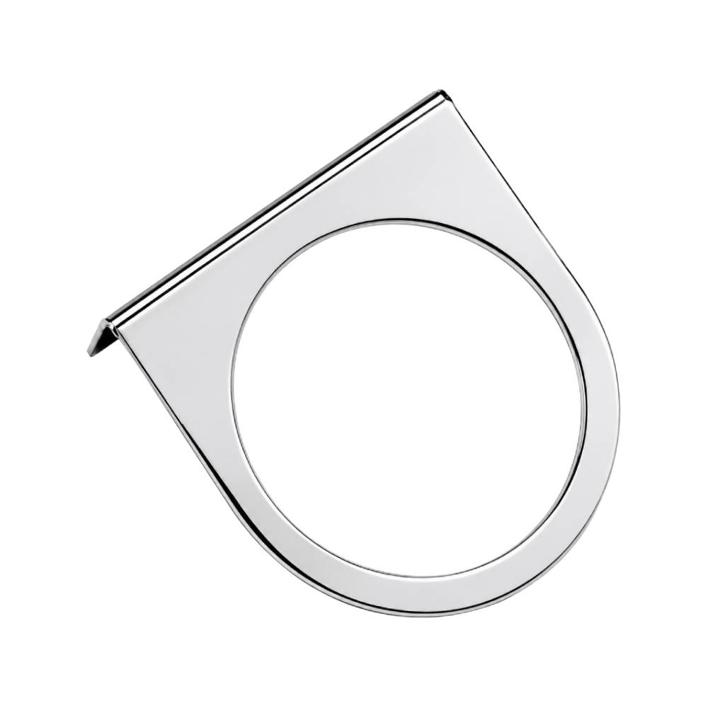 Speco 2-5/8" Single Gauge Mounting Panel - Chrome