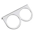 Speco 2-5/8" Double Gauge Mounting Panel - Chrome