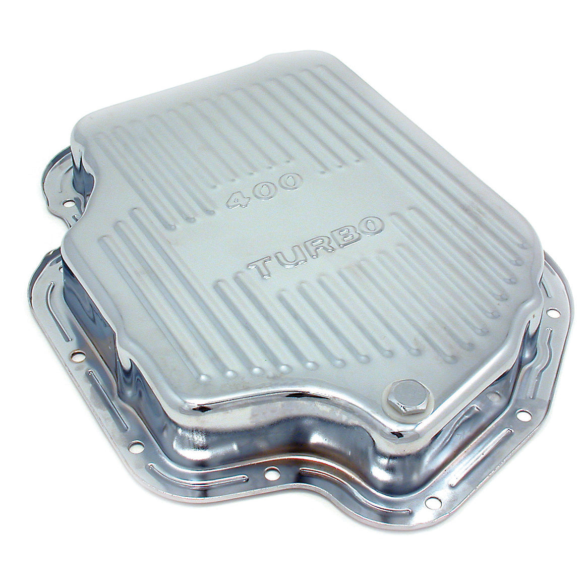 TFI Racing Transmission Pan GM Turbo 400 OEM 2" Depth Steel Finned fit Holden
