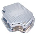 TFI Racing Transmission Pan GM Turbo 400 3" Deep Steel Finned with Drain Plug