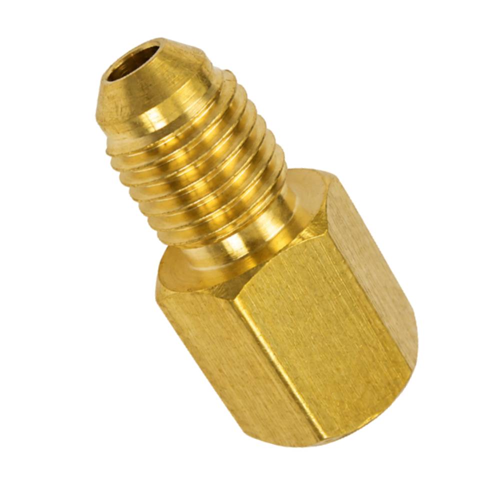 Speco Brass 1/8" NPT Thread x 7/16" UNF Thread Oil Pressure Adaptor
