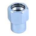 TFI Racing Single Short Flat Open Ended Mag Nut (Convo Pro) - 7/16" UNF Thread
