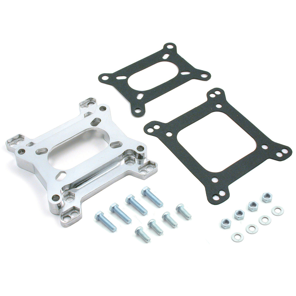 TFI Racing Carburettor Adaptor 2 Barrel Holley/Rochester to 4 Barrel Manifold
