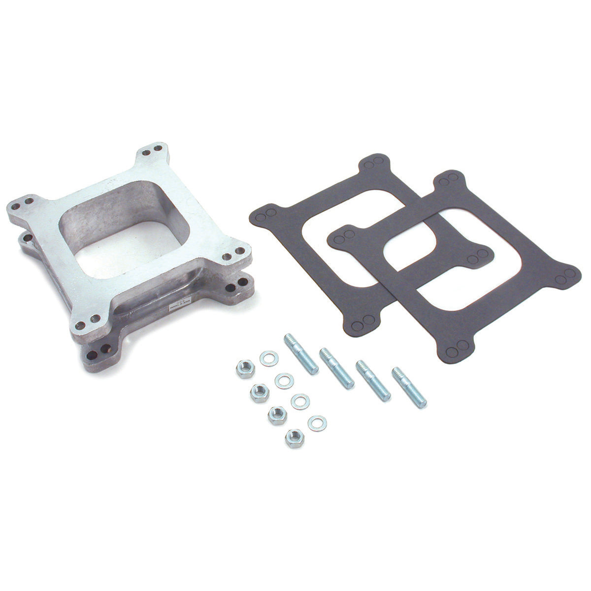 TFI Racing Carburettor Spacer Holley Squarebore Open Port 50mm 2" Thick