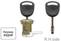 Single Right Door Lock for Ford Falcon Ute XG-XH