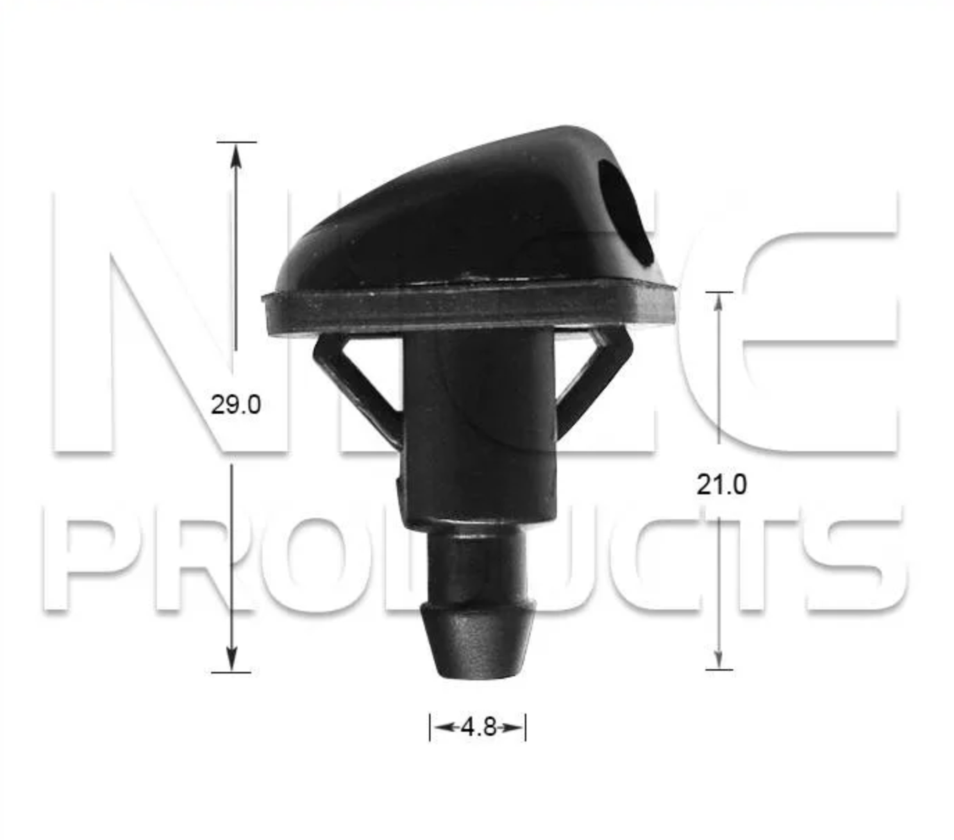 2x Windscreen Wiper Nozzle SprayerJet for Holden Cruze YG | 04/02 - 06/05