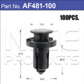 AF481-100 Trim Fasteners – Bag of 100