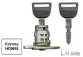 Single LEFT Door Lock for Honda CRX ED | 12/87 - 10/91