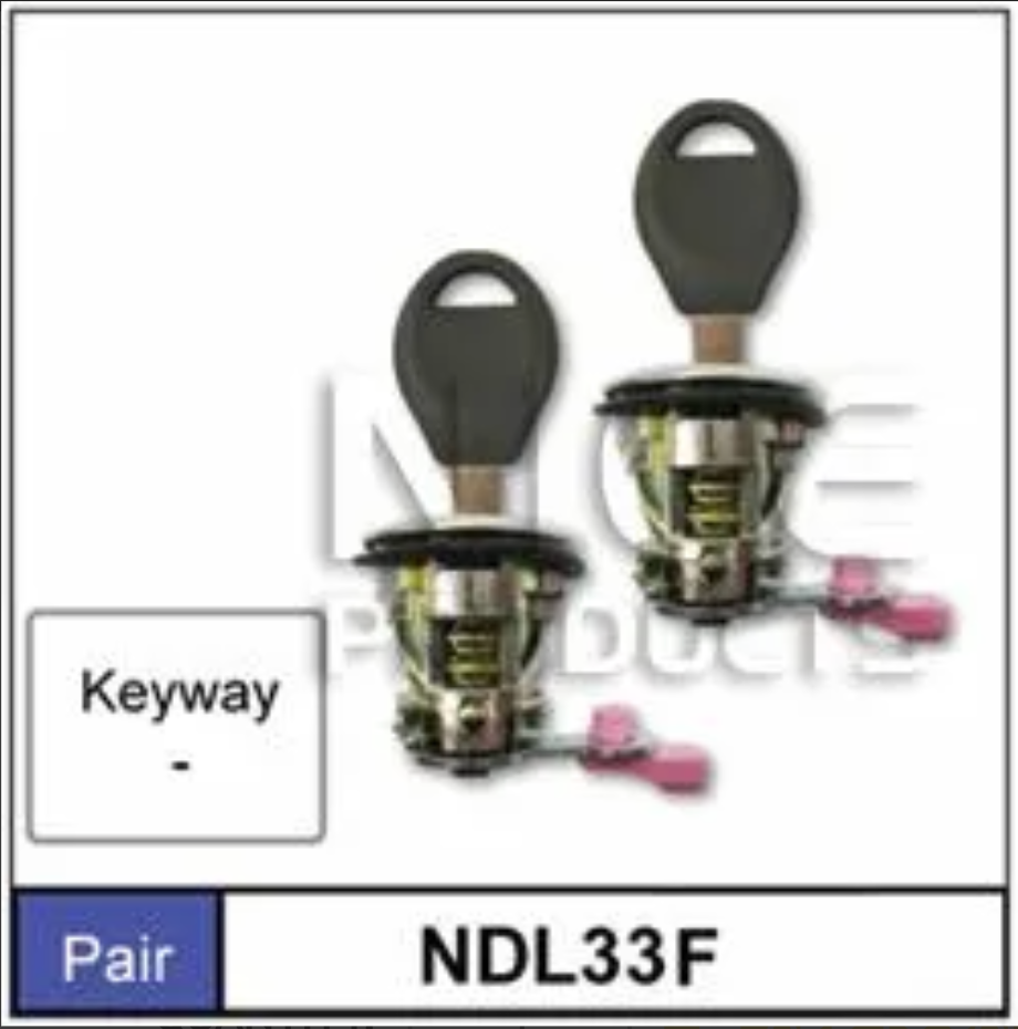 Door Locks For Nissan Patrol GU+Y61 LH+RH with 2 keys - NEW