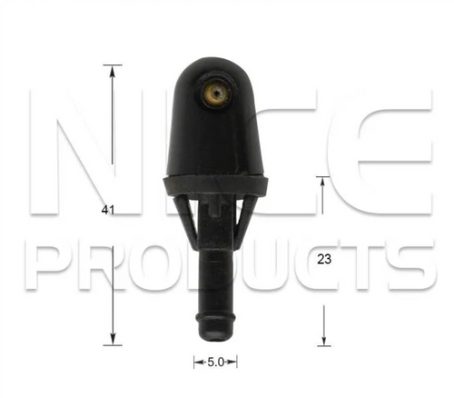 2x Windscreen Wiper Nozzle SprayerJet for Great Wall H6 (rear) | 09/16 - on