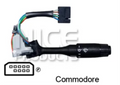 Indicator Wiper Hi Beam Stalk Switch For Commodore VH + VK Black