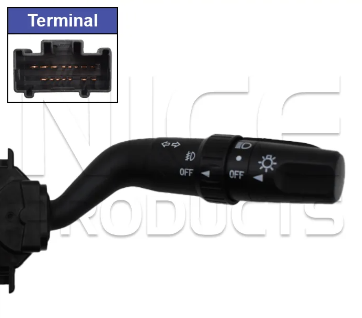 Headlight Switch for Mazda BT-50 UN With Fog Lights (11/06 - 10/11)