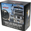 GREAT WHITES 7 Inch LED Headlight Insert High Beam Only with Park GWF1010