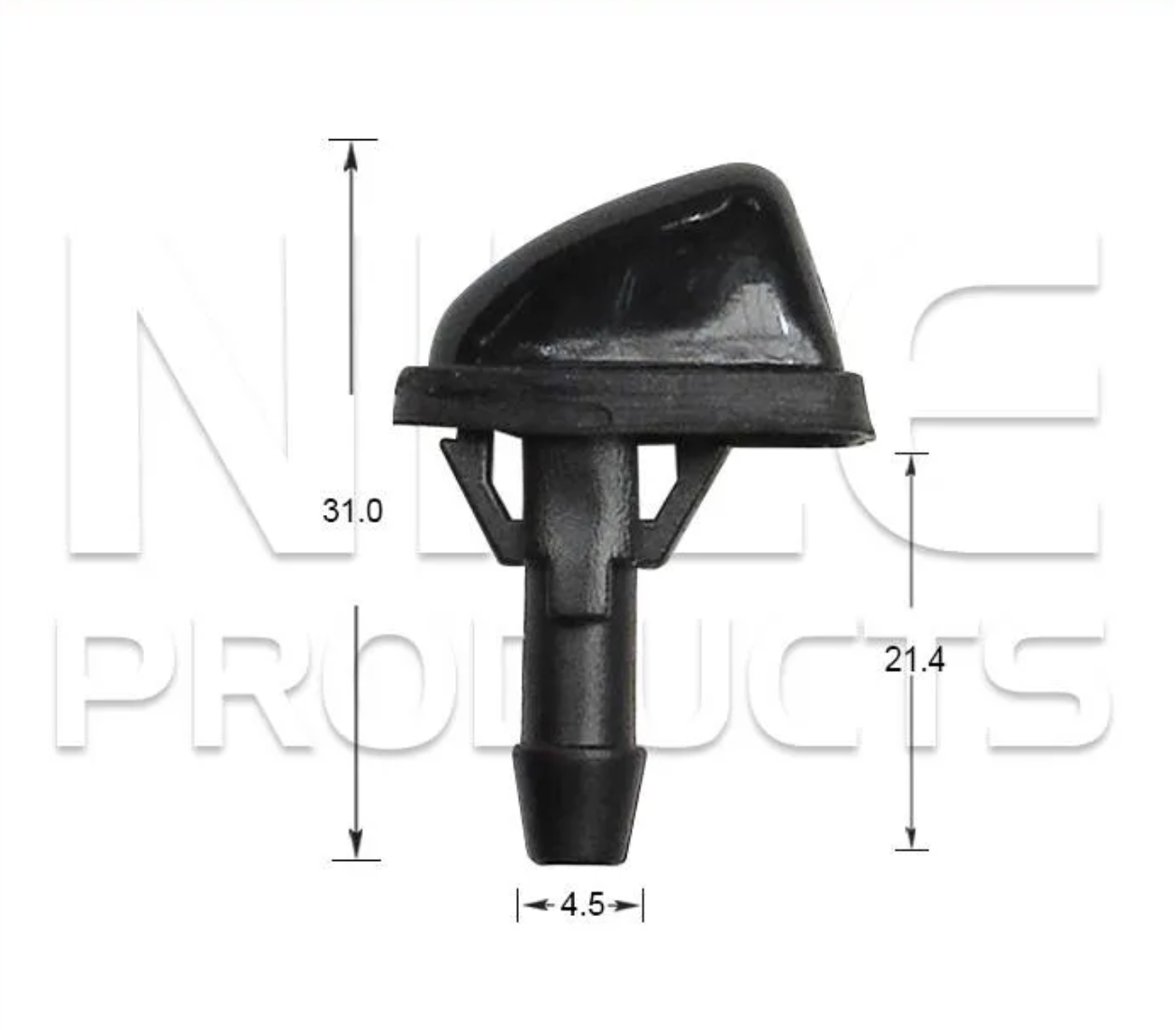 2x Windscreen Wiper Nozzle SprayerJet for Ford Falcon EA-EB-ED | 02/88 - 09/94