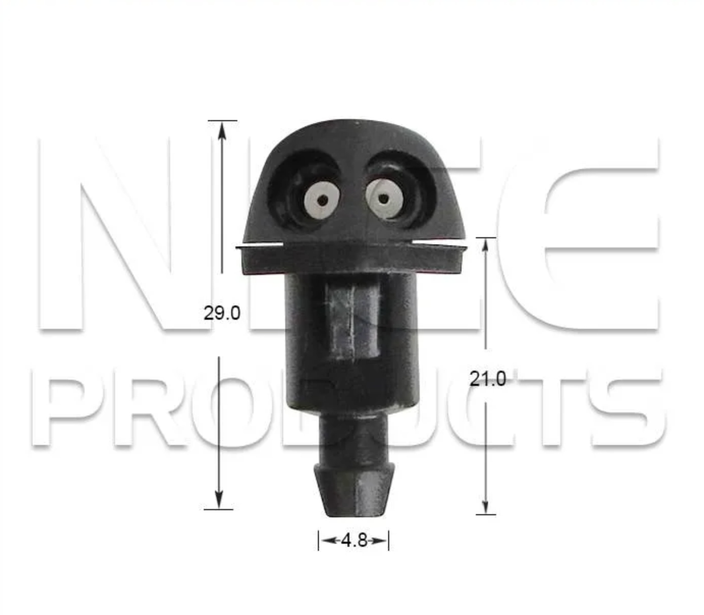 2x Windscreen Wiper Nozzle SprayerJet for Honda CRV RD7 | 12/01 - 01/07