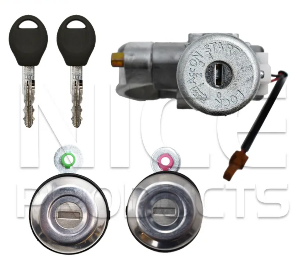 Ignition Barrel & Door Lock Set for Nissan Stanza (1982 – 1984)