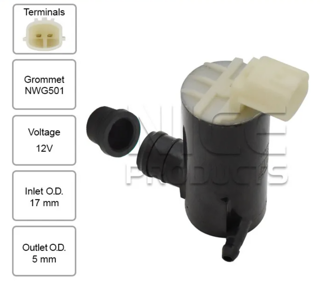 Front Windscreen Washer Pump for Holden Colorado LTZ RG 4cyl 2.8L LWH 2012~2013