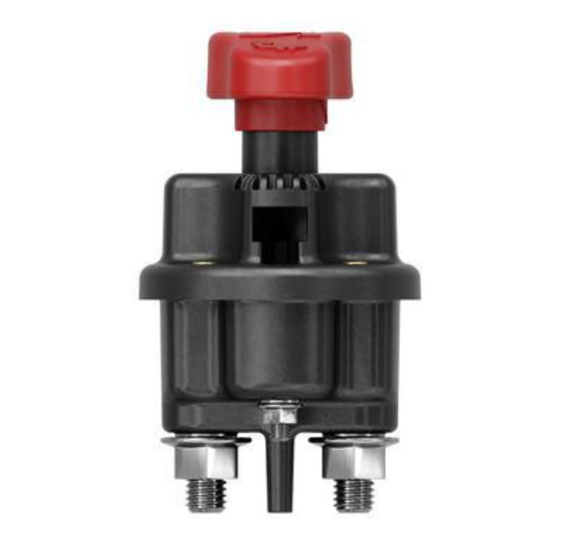 Red Handle Battery Master Switch With Lockout Tag - Cole Hersee- 300 Amp - DPST