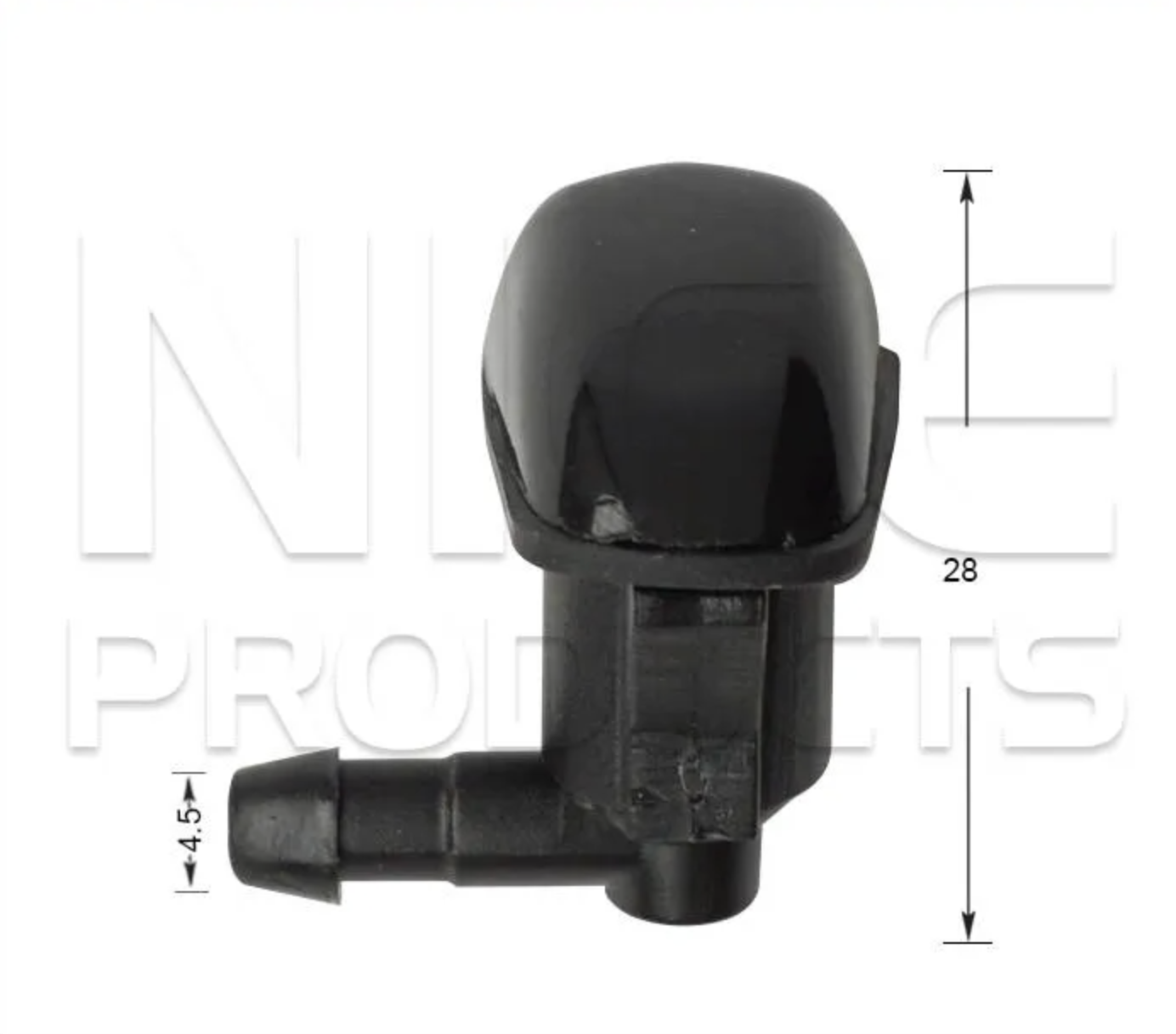 2x Windscreen Wiper Nozzle SprayerJet for Toyota MR2 | 1990 - 2005