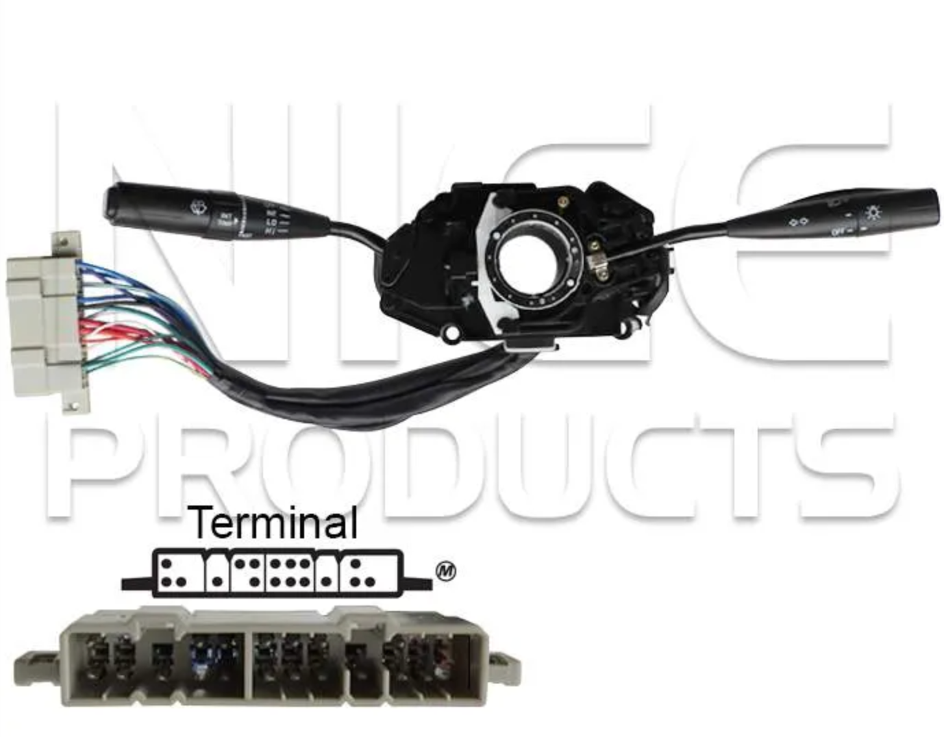 Headlight + Indicator + Wiper Combination Switch for Toyota Hilux 88-97 "Int Wip