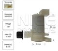 Front Windscreen Washer Pump for Nissan Pathfinder R50 (09/95 – 01/05)