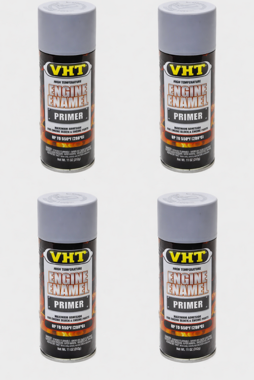 2 x VHT Engine Enamel High Heat Paint Light Grey Primer - SP148
