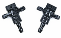 2x Windscreen Wiper Nozzle SprayerJet for Kia Picanto TA | 05/11 - 03/17