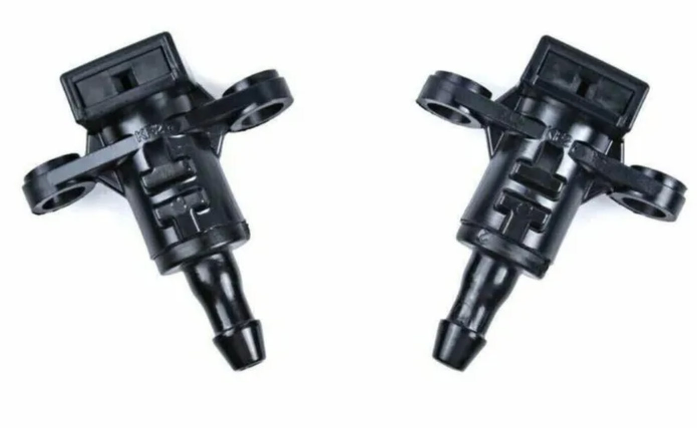 2x Windscreen Wiper Nozzle SprayerJet for Kia Picanto TA | 05/11 - 03/17