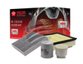 FILTER KIT OIL AIR FUEL CABIN ISUZU DMAX TF 4JJ1TC 4CYL