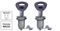 Ford Econovan Door Lock Pair | 07/99 - 07/06