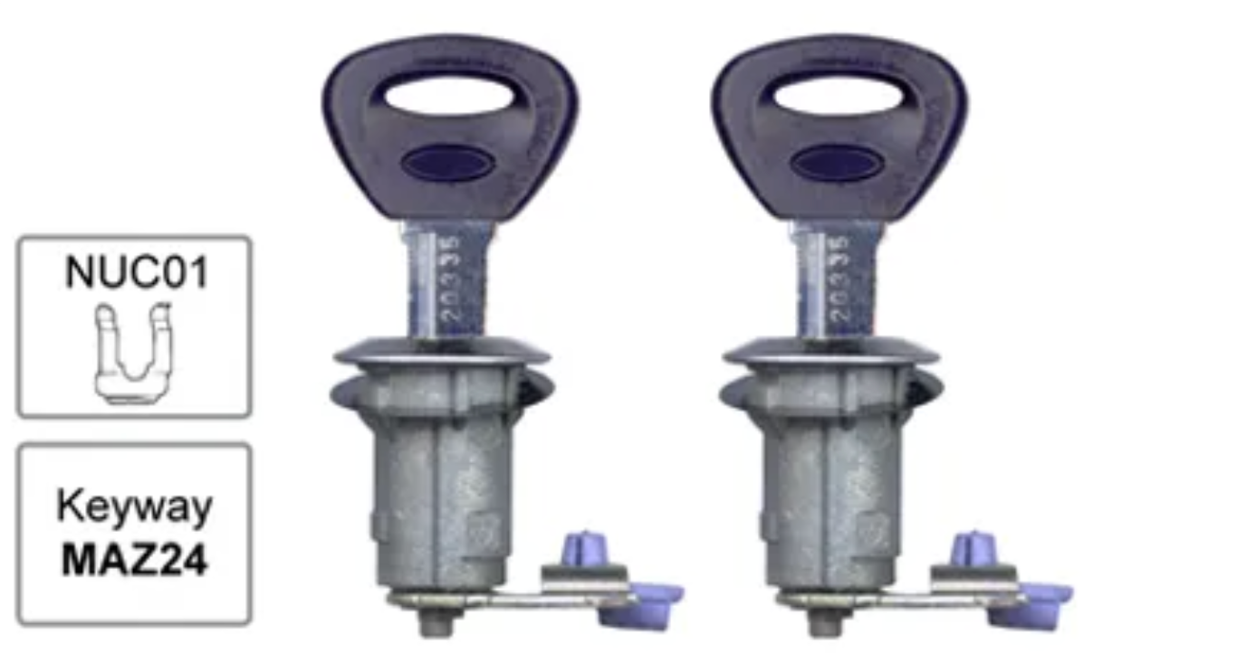 Ford Econovan Door Lock Pair | 07/99 - 07/06
