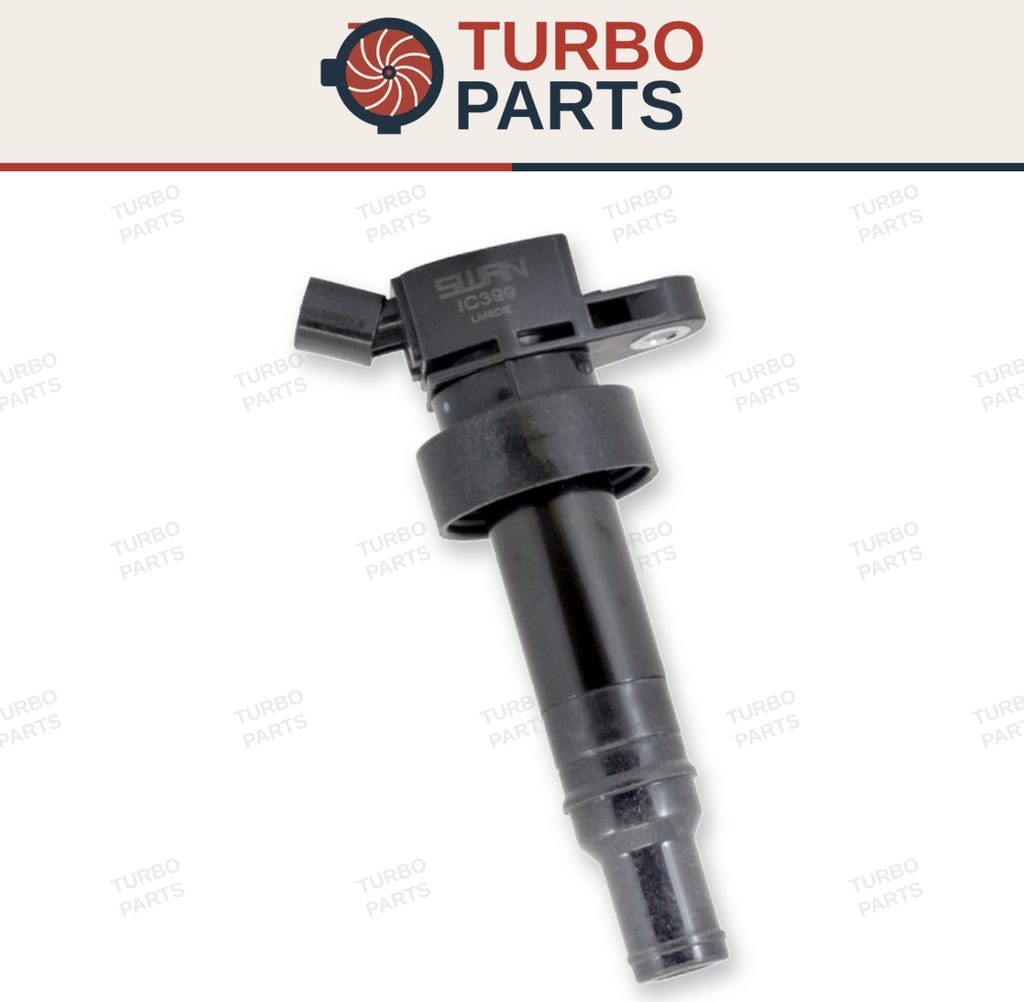 4x Swan Ignition Coil & NGK Spark Plugs for Hyundai Veloster SR Turbo 1.6L T-GDi