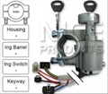 Ignition Barrel Lock + Switch + Keys for Ford Courier PC + PD 1985-1998