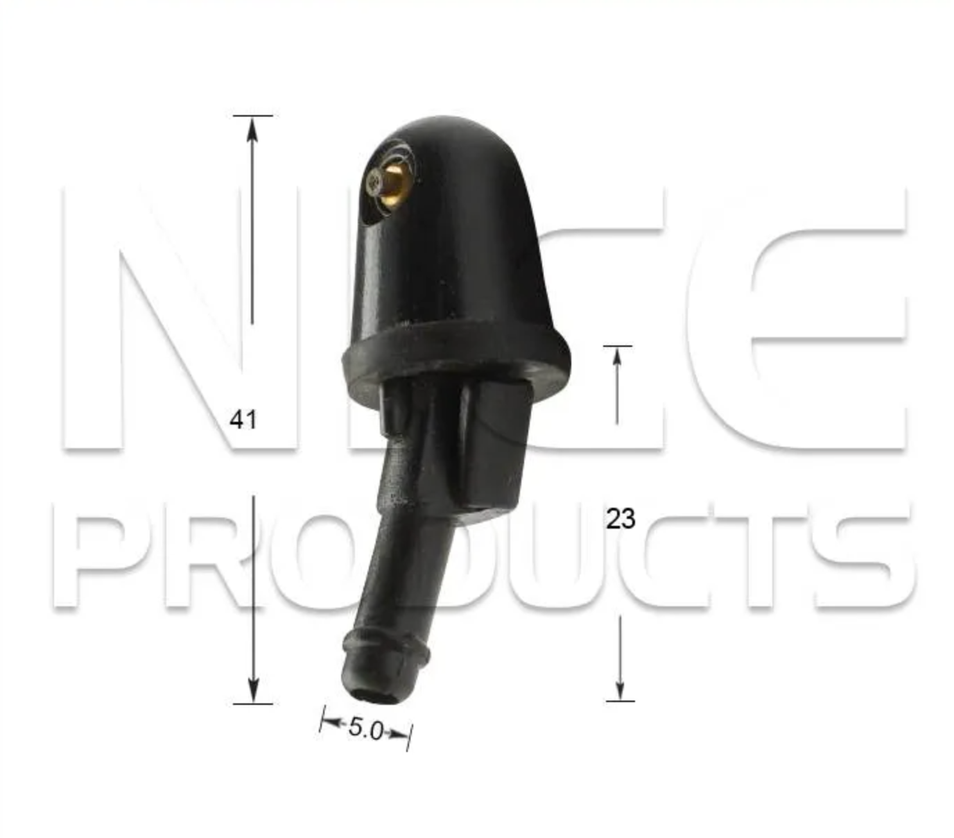 2x Windscreen Wiper Nozzle SprayerJet for Great Wall H6 (rear) | 09/16 - on