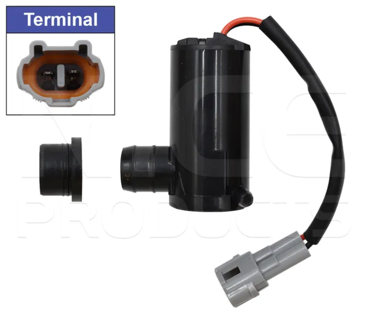 Rear Washer Pump for Toyota Commercial Tarago TCR10-21 (01/90 - 01/00)