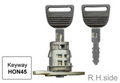 Single Right Door Lock for Honda Accord CA / CB (Sedan)