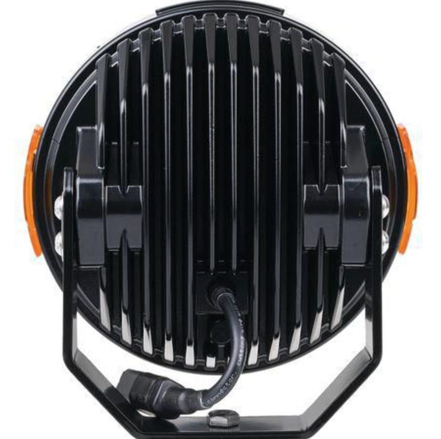 2x Great Whites 220MM Adjustable High Beam Driving Light Kit