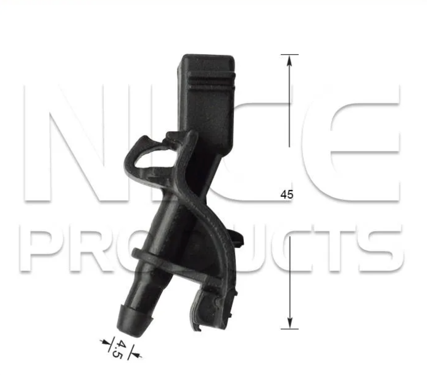 2x Windscreen Wiper Nozzle SprayerJet for Lexus CT200H | 03/11 - 06/16