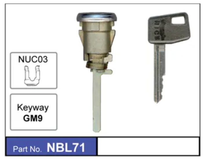 Boot Lock For Commodore VB VC VH VK VL