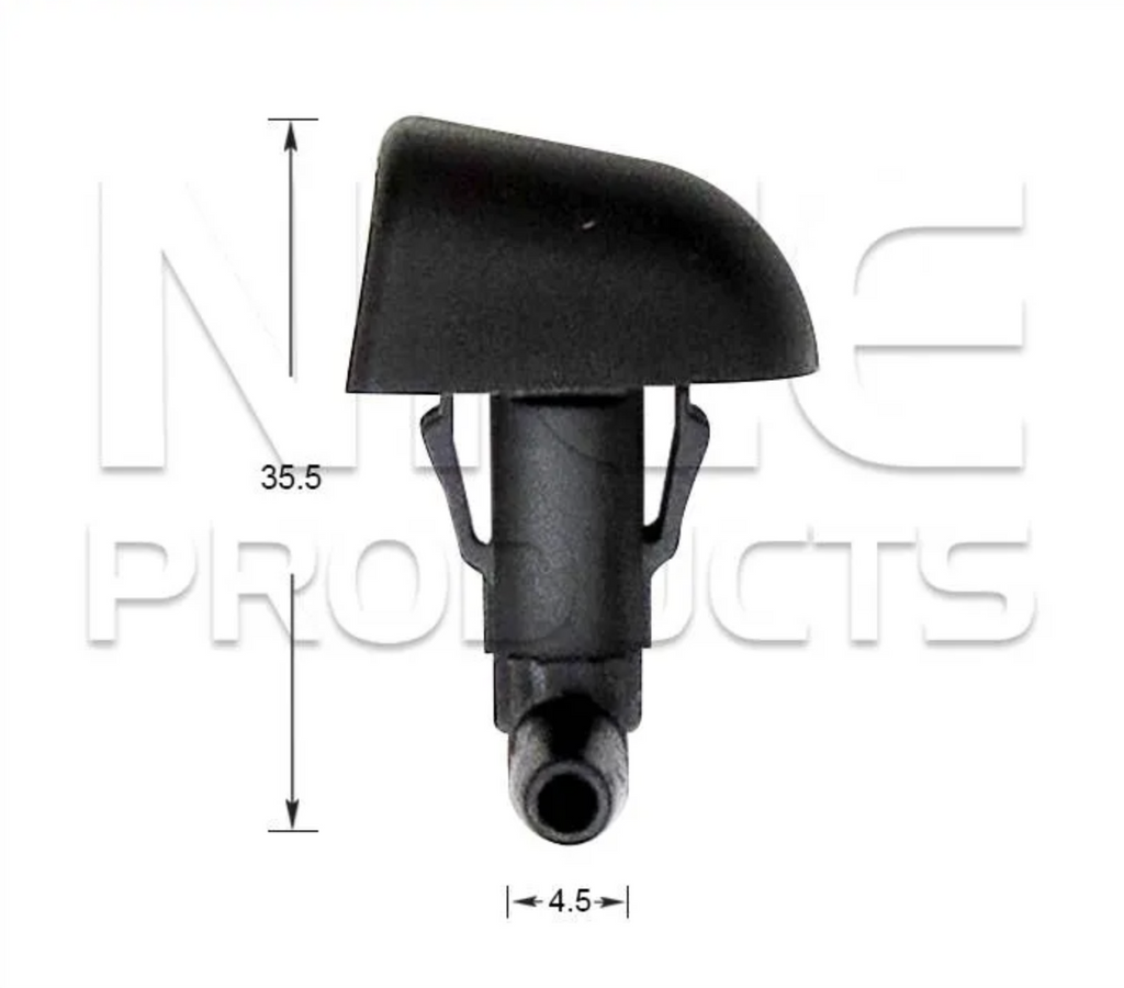 2x Windscreen Wiper Nozzle SprayerJet for Mazda RX8 | 2003 - 2011