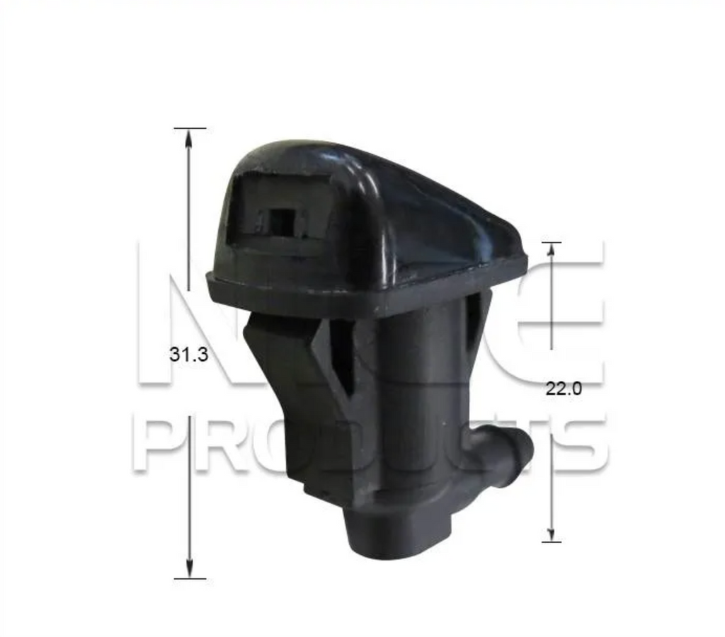 2x Windscreen Wiper Nozzle SprayerJet for Jeep Cherokee | 03/09 - 2013